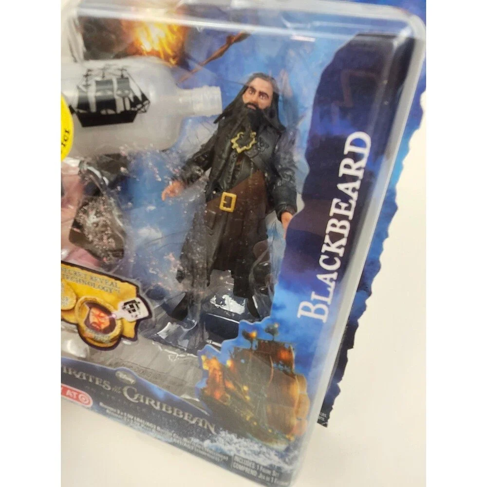 Pirates Of The Caribbean on Stranger Tides BlackBeard Action Figure New Sealed
